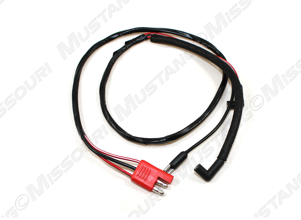 1967 68 engine gauge feed sm block w tach 1968 mustang headlight wiring harness